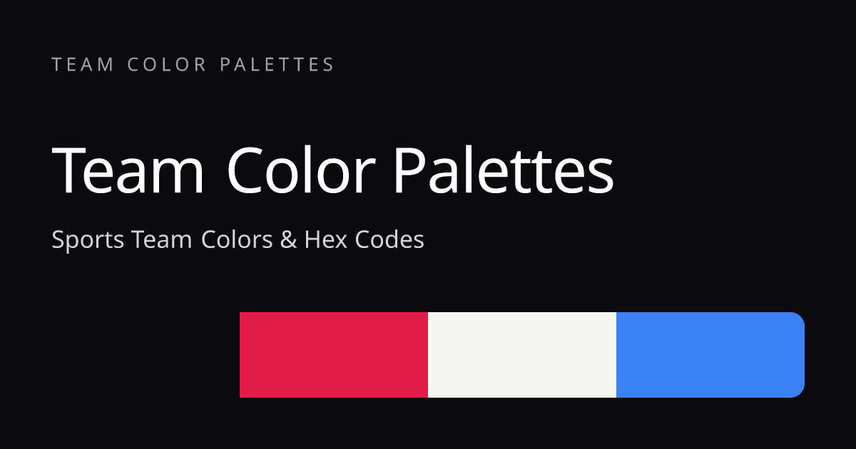 Florida Gators Colors, Hex Codes & RGB | Team Color Palettes